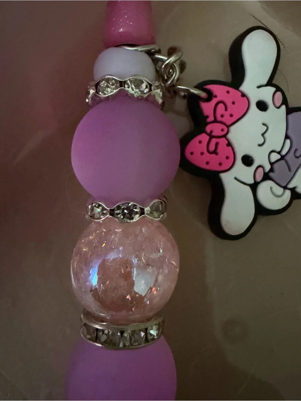 Custom My Melody Beaded Pen